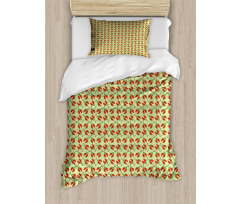 Funny Insects Spring Duvet Cover Set