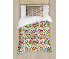 Autumn Harvest Theme Duvet Cover Set