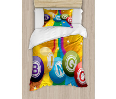 Colorful Balls Rainbow Duvet Cover Set