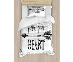 Follow Your Heart Duvet Cover Set