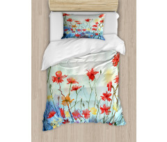 Composition of Plants Duvet Cover Set