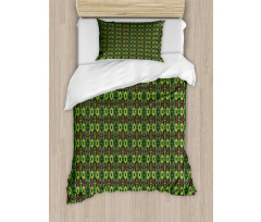 Traditional Folkloric Ornament Duvet Cover Set