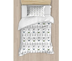 West Highland Puppies Duvet Cover Set