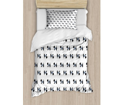 Breed with Sailor Shirt Duvet Cover Set