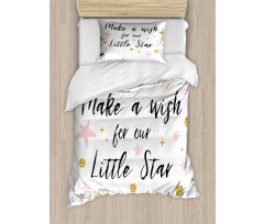 Make a Wish for Little Star Duvet Cover Set