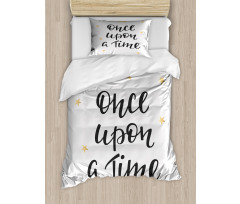 Words with Stars Duvet Cover Set