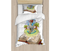 Fantasy Book World Duvet Cover Set