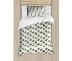 Floral Autumn Design Duvet Cover Set