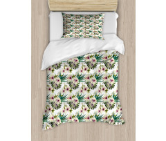 Romantic Jungle Flourish Duvet Cover Set