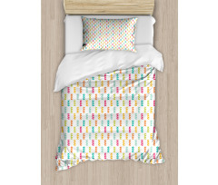 Abstract Tiny Branches Duvet Cover Set