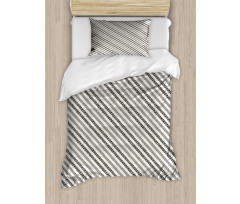 Diagonal Line Composition Duvet Cover Set