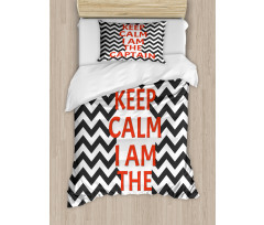 Keep Calm I am Captain Duvet Cover Set