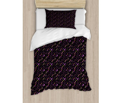 Geometrical Memphis Style Duvet Cover Set