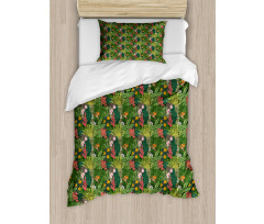 Classic Botanical Blossom Duvet Cover Set