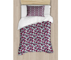 Cut and Whole Pomegranates Duvet Cover Set