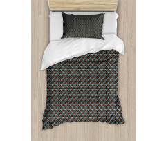 Abstract Shapes Squares Duvet Cover Set