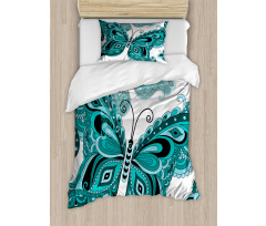 Ornamental Animal Pattern Duvet Cover Set