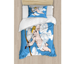 Little Cupid with Arrow Duvet Cover Set