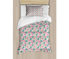 Flip Flops and Starfishes Duvet Cover Set