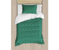 Rectangles and Squares Design Duvet Cover Set