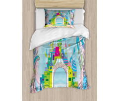 Mermaid and Fishes Duvet Cover Set