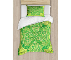 Traditional Heart Motif Duvet Cover Set