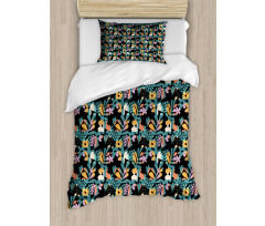 Modern Art Design Colorful Duvet Cover Set