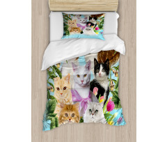 Cats Feline Domestic Duvet Cover Set