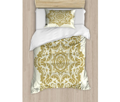 Classical Flower Motif Duvet Cover Set