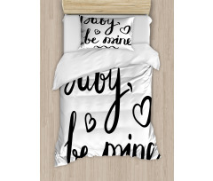 Modern Motivating Message Duvet Cover Set