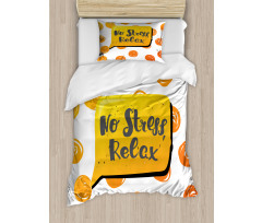 No Stress Relax in Bubble Duvet Cover Set