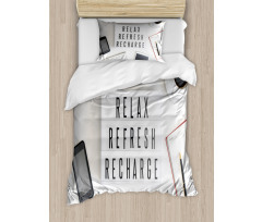Relax Refresh and Recharge Duvet Cover Set