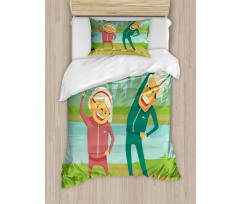 Retirement Activity Design Duvet Cover Set