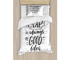 Nap is Always an Idea Duvet Cover Set