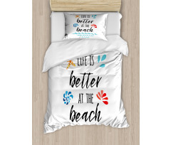 Travel Anchor Wave Duvet Cover Set