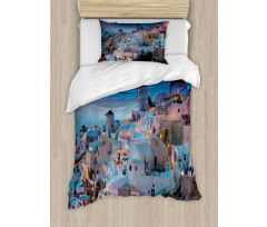 Traditional Houses Duvet Cover Set