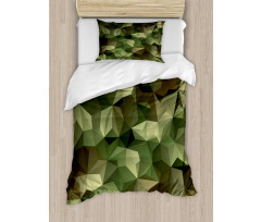 Angular Polygon Design Duvet Cover Set