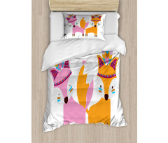 Feathers Forest Duvet Cover Set