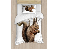 Sketch Artwork Wildlife Duvet Cover Set