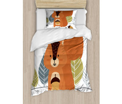 Woodland Trees and Animal Duvet Cover Set