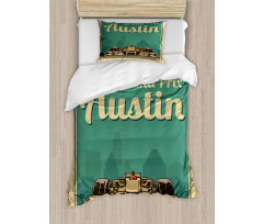 Grand Prix Texas Racing Car Duvet Cover Set