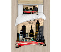 Welcome to Texas Greeting Duvet Cover Set