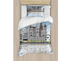 Digital Art Water Reflection Duvet Cover Set