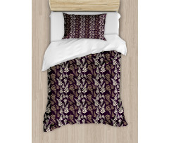 Random Alignment Vintage Duvet Cover Set