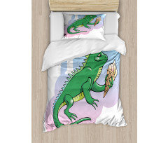 Animal in Nursery Cartoon Duvet Cover Set