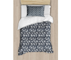 Triangular Shapes Lines Duvet Cover Set