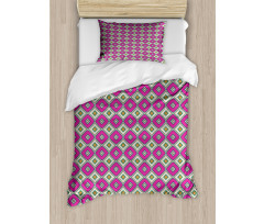 Colorful Ornate Design Duvet Cover Set