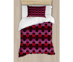 Rhombuses and Diamonds Duvet Cover Set