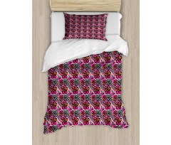 Flower Blossom Duvet Cover Set