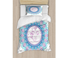 Colorful Mandala Sign Duvet Cover Set